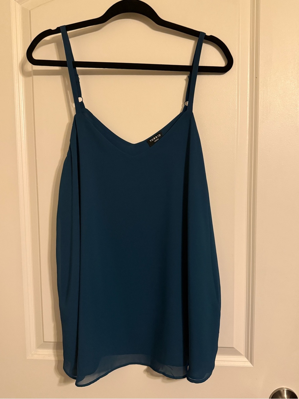 Torrid size 1 Teal V-Neck Cami